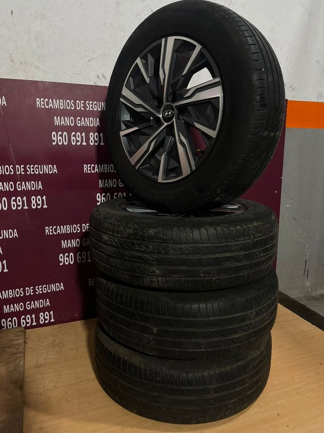 JUEGO DE 4 LLANTAS HYUNDAI TUCSON NX4 17 PULGADAS