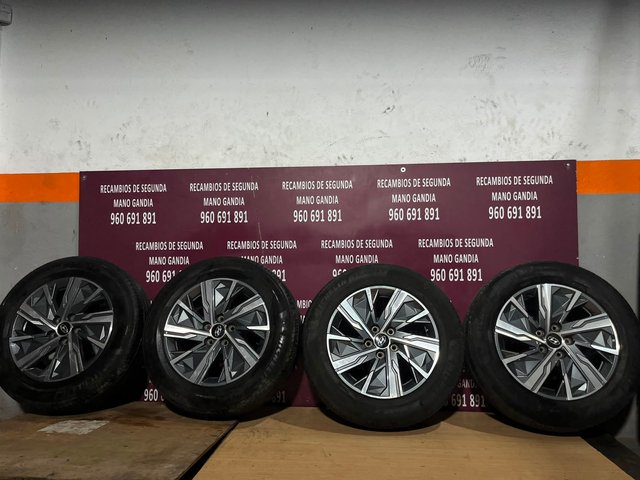 JUEGO DE 4 LLANTAS HYUNDAI TUCSON NX4 17 PULGADAS