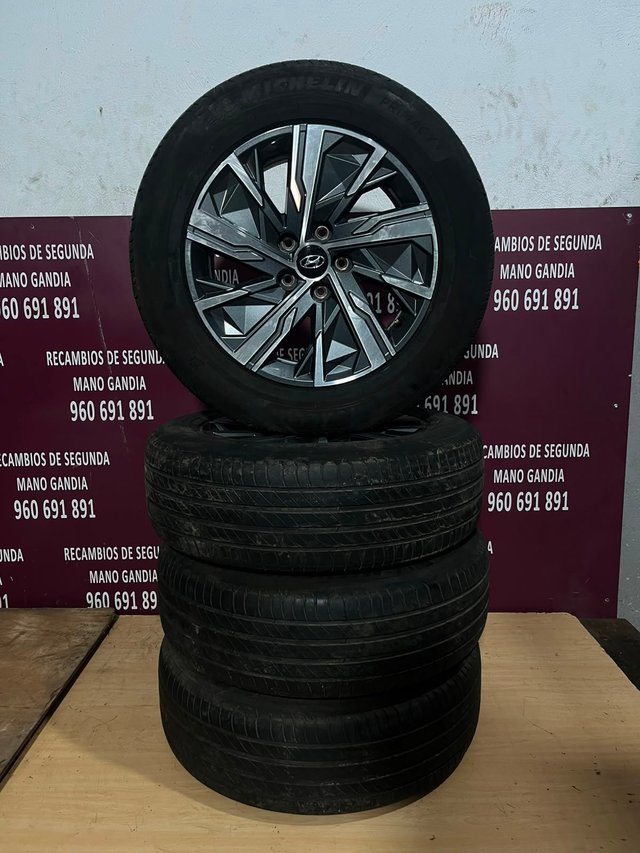 JUEGO DE 4 LLANTAS HYUNDAI TUCSON NX4 17 PULGADAS