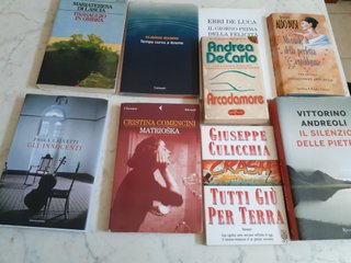 Lotto 9 Libri Narrativa Italiana Autori Contempora