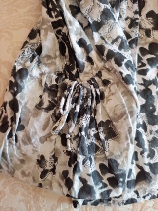 Top de tirantes estampado