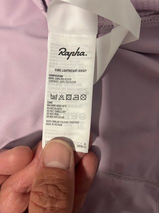 Maillot Rapha Core lightweight (rosa) Talla XXL