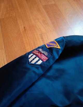Bomber Alpha Industries CWU-45 Vintage Blu| patch|