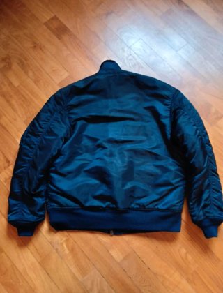 Bomber Alpha Industries CWU-45 Vintage Blu| patch|