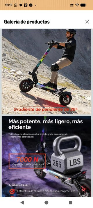 Patinete Eléctrico RAYI Dual Motor