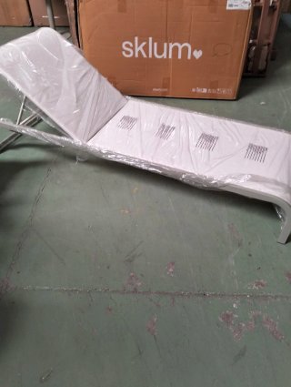 Sklum Tumbona reclinable en acero Marietta