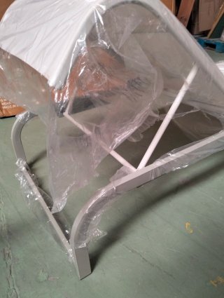 Sklum Tumbona reclinable en acero Marietta