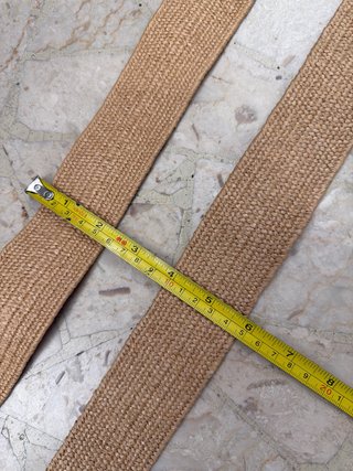 2 cinture elastiche beige