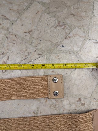 2 cinture elastiche beige