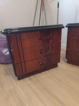 Mesitas de noche madera antiguas