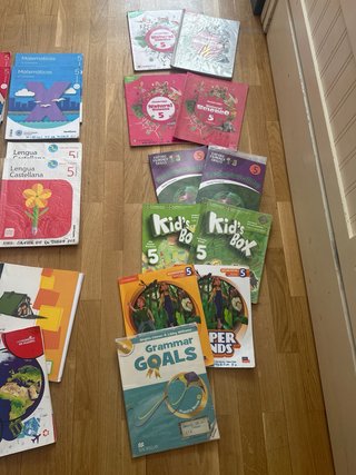 Libros 5 Primaria varias  editoriales-