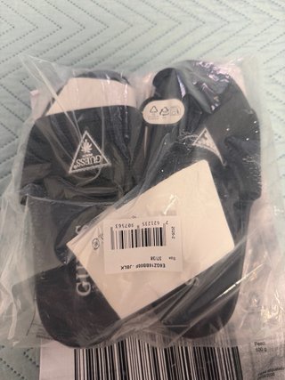 Sandalias Guess Beach Negras Brillantes
