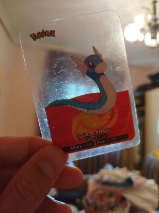 Dratini Pokémon Lamincard Tipo Dragón
