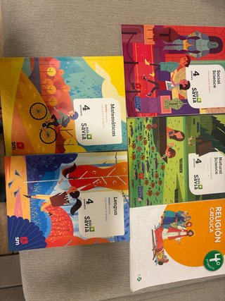 Libros de texto 4 de primaria