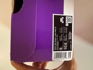Nike SB Dunk Sin Usar
