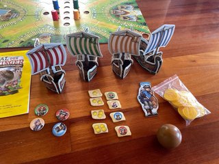 El Valle de los Vikingos - Juego de Mesa HABA