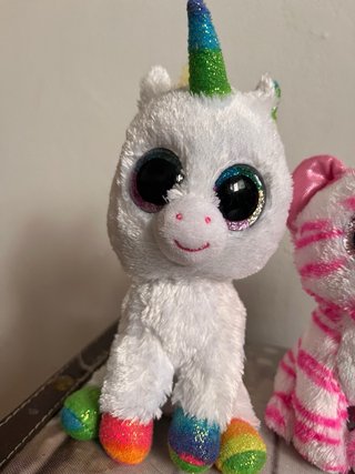 3 Peluches Unicornio, Tigre y Leopardo
