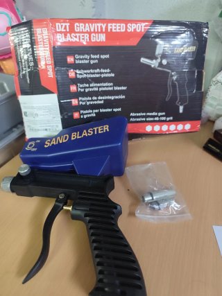 Pistola Sand Blaster Neumática DZT nueva