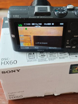 Sony DSC-HX60 Cámara Digital Negra