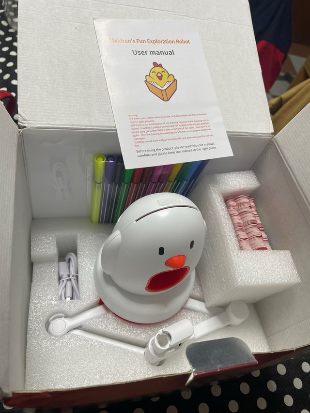 Robot Educativo Dibujo y Escritura 3-8Y
