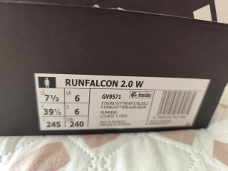 Adidas Runfalcon 2.0 W Talla 39 1/3