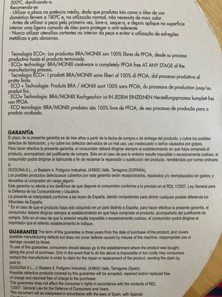 Sartén BRA antiadherente 24cm