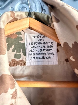 Ropa airsoft talla XL