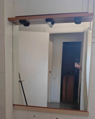 Espejo de baño con luz