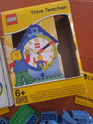 LEGO Time Teacher Reloj y Reloj de Demostración