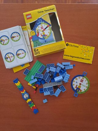 LEGO Time Teacher Reloj y Reloj de Demostración
