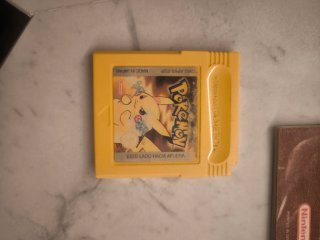 Pokemon Amarillo Edición Especial Pikachu