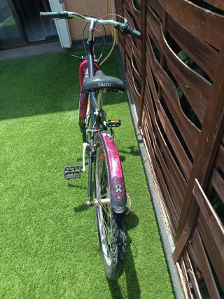 Bicicleta infantil Btwin 24" 6 vel.+casco