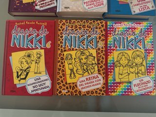Lote 6 Libros Diario de Nikki