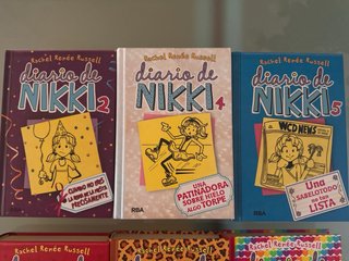 Lote 6 Libros Diario de Nikki