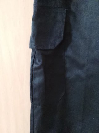 Pantalón de trabajo negro Velilla mujer