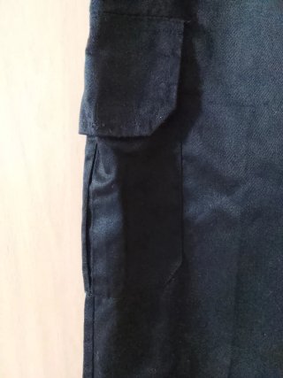 Pantalón de trabajo negro Velilla mujer