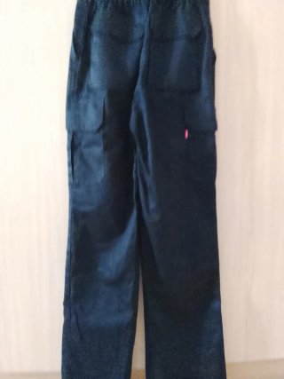 Pantalón de trabajo negro Velilla mujer