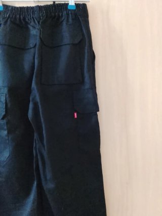 Pantalón de trabajo negro Velilla mujer
