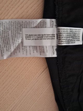 Pantalón corto Bershka negro mujer