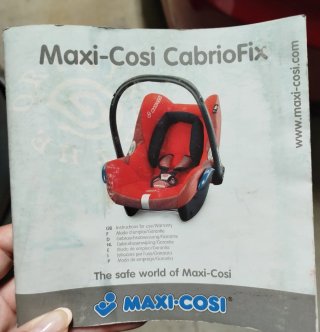 Maxicosi CabrioFix Silla de Coche Grupo 0+