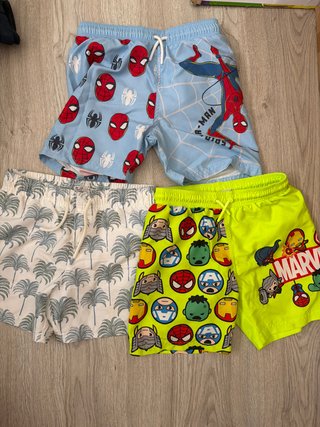 Bañadores niño Spiderman,Marvel y unit kids cortes