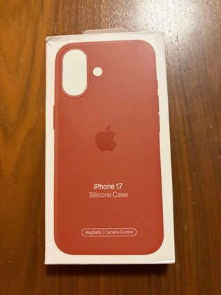 Funda iPhone 17 Roja Apple