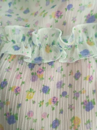 Falda flores Zara