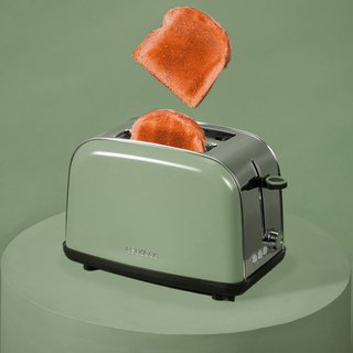 Cecotec Tostador Vertical Toastin' Time 850 Verde