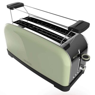 Cecotec Tostador Vertical Toastin' Time 850 Verde