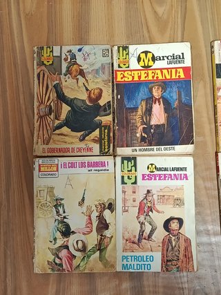 Lote 8 novelas Oeste // Autores varios