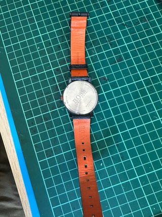 Reloj Hugo Boss Orange Hombre Negro Naranja