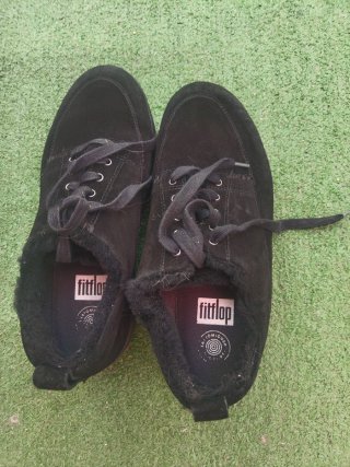 Zapatos Fitflop negros mujer