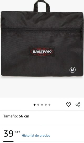 Funda para maleta Eastpak Negra Talla M