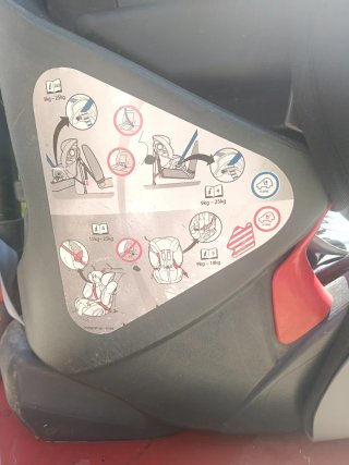 Silla coche Römer Britax 9-25 kg